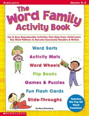 Book cover for The Word Family Activity Book