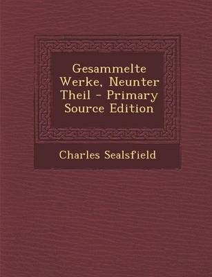 Book cover for Gesammelte Werke, Neunter Theil