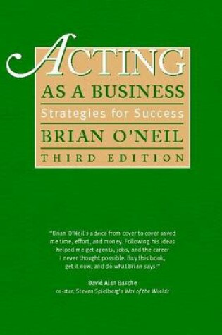 Cover of Acting as a Business, Third Edition