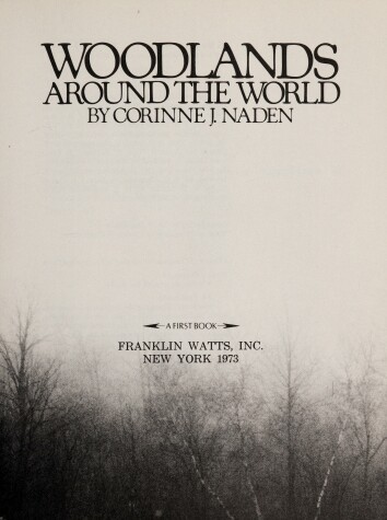 Cover of Woodlands Around the World