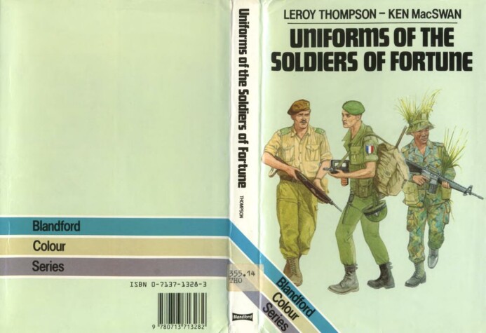 Book cover for Uniforms of the Soldiers of Fortune