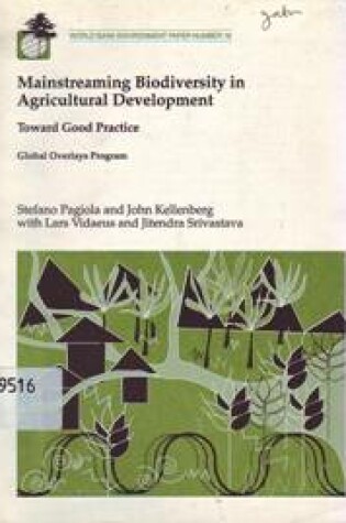 Cover of Mainstreaming biodiversity in agricultural development