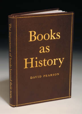 Book cover for Books as History