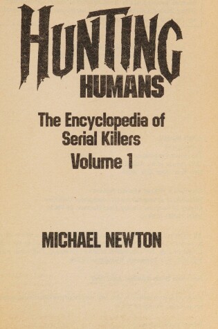 Cover of Hunting Humans