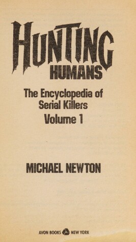 Book cover for Hunting Humans