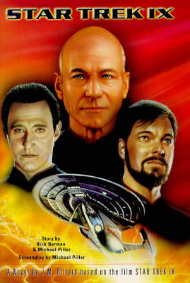 Book cover for Star Trek IX