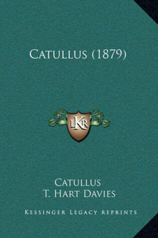 Cover of Catullus (1879)