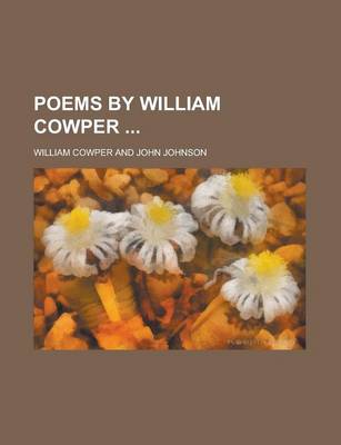 Book cover for Poems by William Cowper