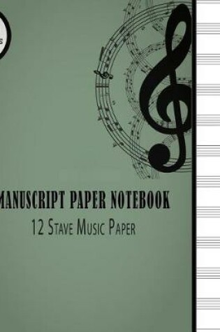 Cover of Manuscript Paper Notebook