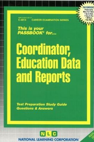 Cover of Coordinator, Education Data and Reports