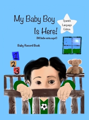 Book cover for My Baby Boy is Here