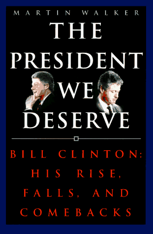 Book cover for The President We Deserve