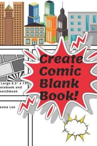 Cover of Create Comic Blank Book