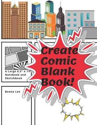 Book cover for Create Comic Blank Book