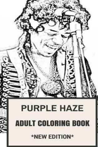 Cover of Purple Haze Adult Coloring Book