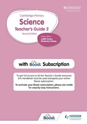 Book cover for Cambridge Primary Science Teacher's Guide Stage 2 with Boost Subscription