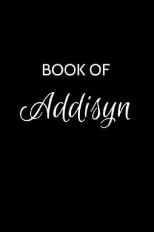 Cover of Book of Addisyn