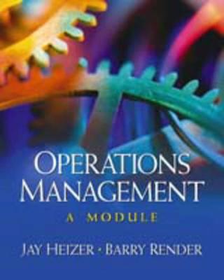 Book cover for Operations Management Module