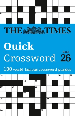 Book cover for The Times Quick Crossword Book 26