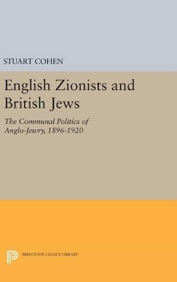 Book cover for English Zionists and British Jews