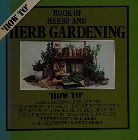 Book cover for Book of Herbs and Herb Gardening