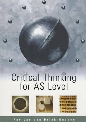 Book cover for Critical Thinking for as Level