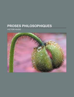 Book cover for Proses Philosophiques