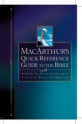 Book cover for Macarthur's Quick Reference Guide to the Bible