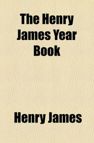 Cover of The Henry James Year Book