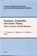 Cover of Statistics, Probability, and Game Theory