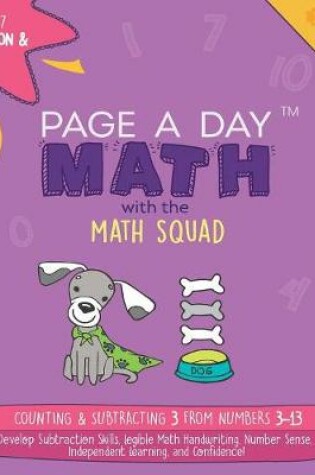 Cover of Page a Day Math Subtraction & Counting Book 4