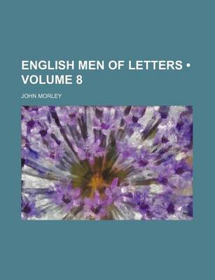 Book cover for English Men of Letters (Volume 8)
