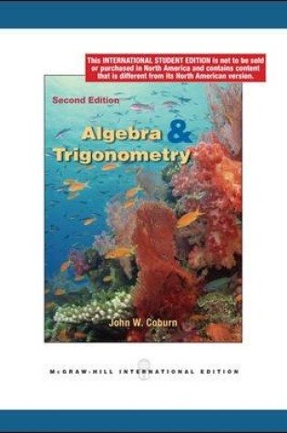 Cover of Algebra and Trigonometry 2nd edition (Int'l Ed)