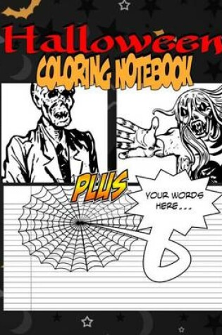 Cover of Halloween Coloring Notebook