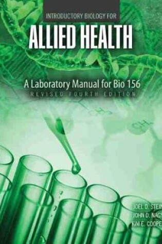 Cover of Introductory Biology For Allied Health: A Laboratory Manual for Bio 156