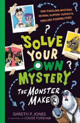 Book cover for Solve Your Own Mystery: The Monster Maker