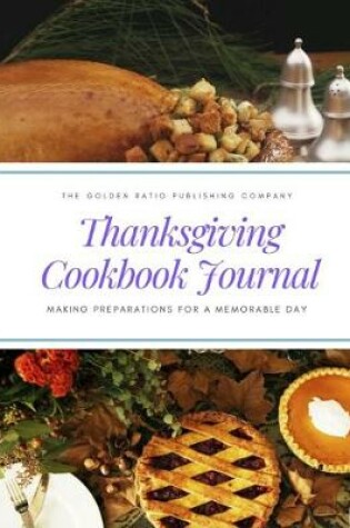 Cover of Thanksgiving Cookbook Journal