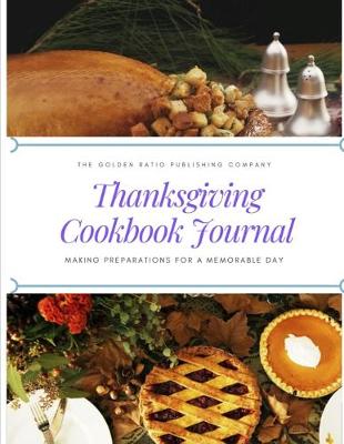 Cover of Thanksgiving Cookbook Journal