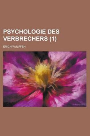 Cover of Psychologie Des Verbrechers (1)