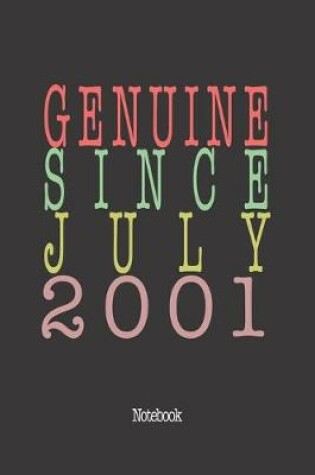 Cover of Genuine Since July 2001