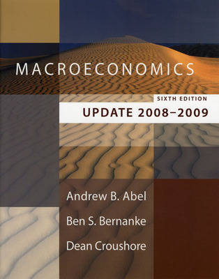 Book cover for Macroeconomics Sixth Edition Update Booklet 2008-2009