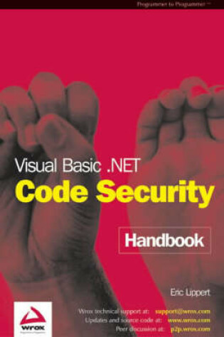 Cover of Visual Basic.NET Code Security Handbook
