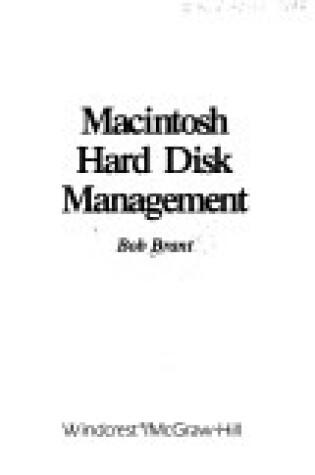 Cover of Macintosh Hard Disk Management