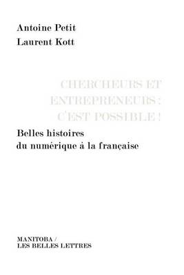 Book cover for Chercheurs Et Entrepreneurs