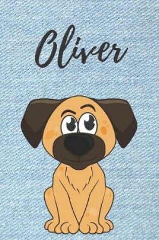 Cover of Oliver Hund Notizbuch / Notizheft / Malbuch / Kritzelbuch / Tagebuch / Journal / DIN A5 / Geschenke