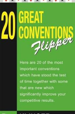 Cover of 20 Great Conventions Flipper