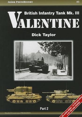 Book cover for British Infantry Tank Mk. III Valentine