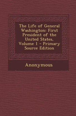 Cover of The Life of General Washington