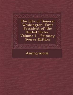 Book cover for The Life of General Washington