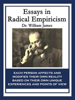 Cover of Essays in Radical Empiricism